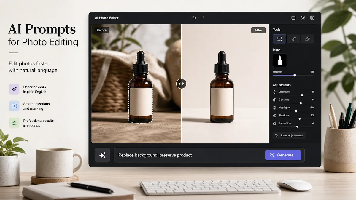 AI Prompts for Photo Editing: A Practical Guide to Better, More Controlled Edits