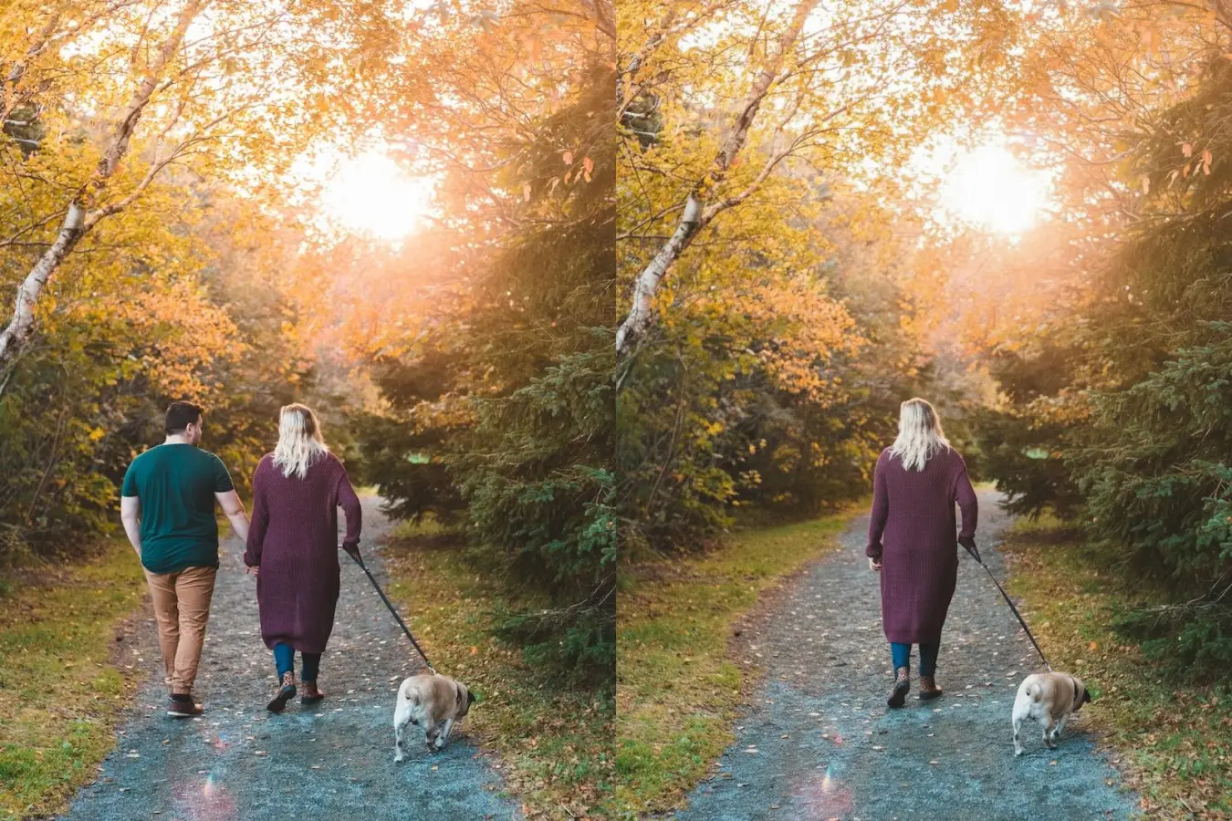 Remove a person from a photo