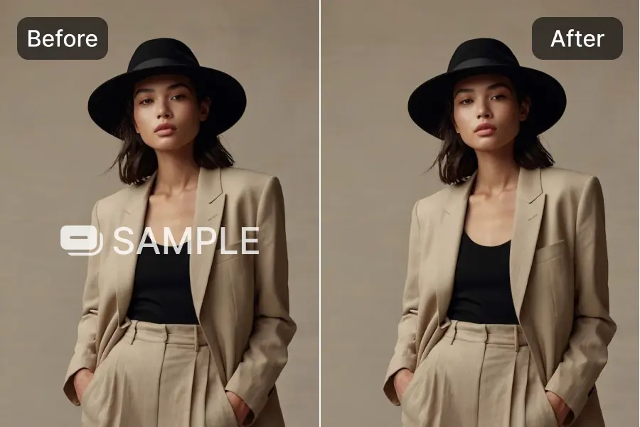 Automatic watermark remover